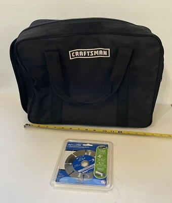 Craftsman Tool Work Bag And 4” Diamond Blade  - Image 1 of 4