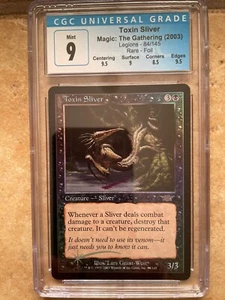 MtG - Foil Toxin Sliver - Legions - CGC 9 ¡Como nuevo! - Imagen 1 de 2