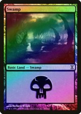 Swamp (293) FOIL Time Spiral PLD Basic Land MAGIC THE GATHERING CARD ABUGames