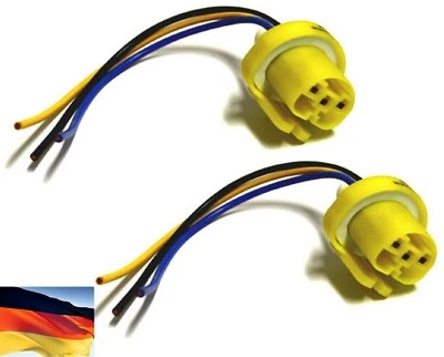 Flosser Wire Harness 9444 Pigtail Female 9007 HB5 Head Light Bulb Connector Plug - Image 1 of 4