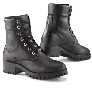 TCX LADY SMOKE WP WOMEN'S WATERPROOF LEATHER MOTORCYCLE BOOTS SIZE 37 - Picture 1 of 6