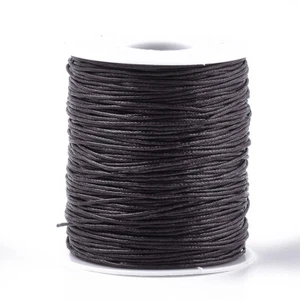 10m Waxed Cotton Thread Cords, CoconutBrown, cord beading string 1mm AUS Seller - Picture 1 of 3