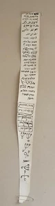 Judaica amuleto ebraico iscrizione ebraica su pergamena - Foto 1 di 4