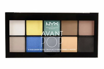 2 PACK NYX Professional Makeup Avant Pop! Shadow Palette Surreal My Heart 0.5 Oz - Image 1 of 4