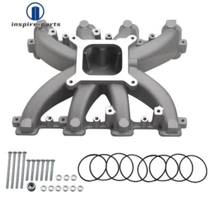 Carb Single Plane Mid-Rise Intake Manifold for GM LS3 L92 Gen III Rectangle Port - Picture 1 of 7