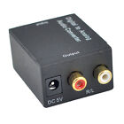 TV Optical Coaxial Digital to RCA L/R Analog Audio Converter Headphone Out US