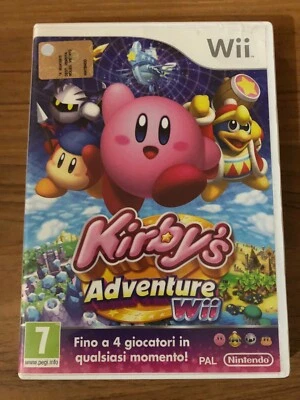 KIRBY'S ADVENTURE WII videogioco Nintendo Wii e Wii U ITA COMPLETO - Immagine 1 di 4