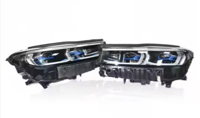 BMW 7 SERIES G12 Laser Headlight Pair 6311 7287 013/14 NEW UPGRADE 2016 - Image 1 of 4