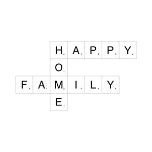 2pc Scrabble Lettering - Kitchen Ceramic Tile Wall Decor Self Adhesive Vinyl - Picture 1 of 28