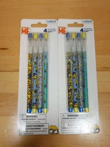 Cattivissimo Me Minions Matita Bomboniere Festa Compleanno Sacchetto Regalo 2 Confezioni da 4 cadauna - Foto 1 di 4