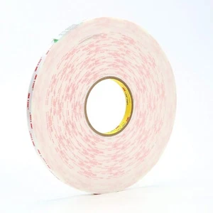 3M VHB Tape 4950 - White - 1/2 in x 36 yd - 45 mil - 1 Roll - Picture 1 of 1