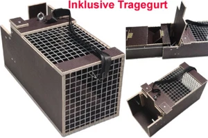 Transportkasten Abfangkorb für Marderfalle Katzenfalle Rattenfalle Waschbärfalle - Bild 1 von 6
