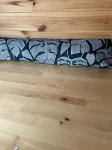 Miss Print Guatemala Dark Grey Draught excluder with hollowfibre inner zipped - Picture 1 of 4