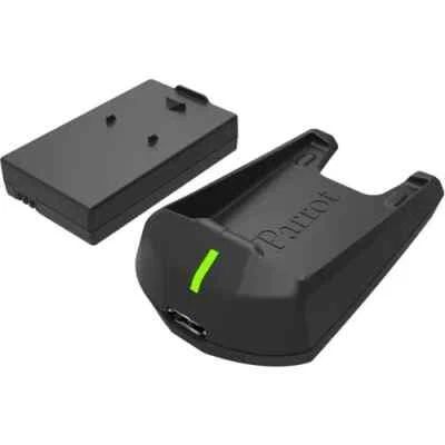 Authentic Parrot Minidrone Battery Charger, Extra Battery & Cable - Image 1 of 4