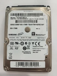 ST500LM012, HN-M500MBB/A1, FW: 2AR30007, APR 2013, Samsung 500Gb 2.5" SATA HDD - Picture 1 of 2