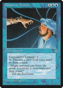 MTG Ice Age --- MESMERIC TRANCE --- RARE! NM! Magic the Gathering! - Picture 1 of 3
