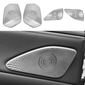 For Lexus RX350h 500h 2023-2024 silver Inner Door Speaker Horn Frame Cover Trim - Picture 1 of 8