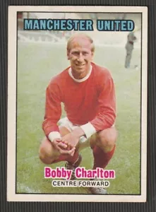 A&BC Bubble Gum Football Orange Back # 26 BOBBY CHARLTON Manchester United 1970 - Bild 1 von 2