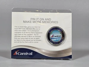 Spilla da crociera Carnival Legend 2025 VIFP platino diamante regalo NUOVO - Foto 1 di 3