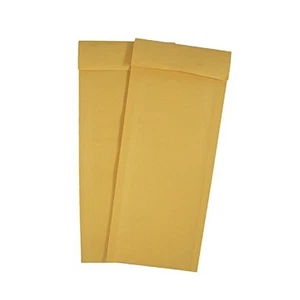 4" x 11" Schmale Kraft Luftpolster Versandtaschen Gepolsterte Versand Umschläge 4 x 11 Versand - Bild 1 von 4