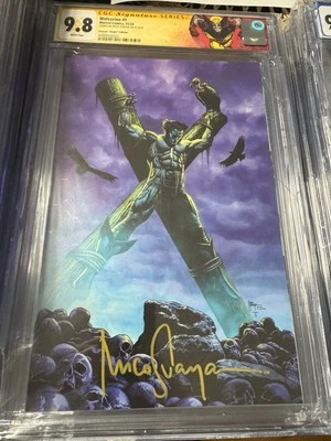 WOLVERINE #1 MICO SUAYAN VIRGIN CGC SS 9.8 Signed by Mico Suayan - Custom Label - Image 1 of 2