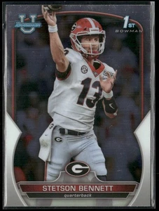 Stetson Bennett 2022 Bowman Chrome U #39 - Picture 1 of 2