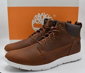 Timberland Herren Größe 10,5 Killington Mittel Schnürung Rost Vollnarbenleder Sneaker - Bild 1 von 12