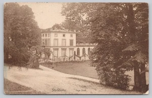 Schloss Haga Stockholm Schweden schwedische alte Postkarte verschickt 1911 - Bild 1 von 2