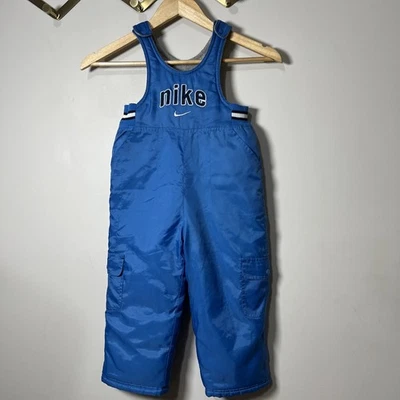 Babero de nieve Nike para niños talla 24M azul Foto 1 de 4