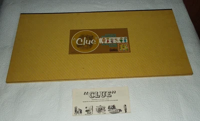 TABLERO DE JUEGO DETECTIVE PARKER BROTHERS 1963 DE COLECCIÓN E INSTRUCCIONES "PISTA" ¡¡LEER!!! Foto 1 de 4