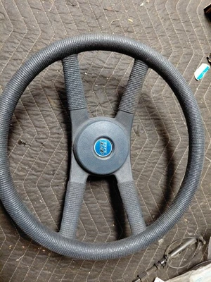 Chevrolet 1970-1981 Camaro 4 Bar Sport Grip Blue Rope Steering Wheel OEM GM part - Image 1 of 4