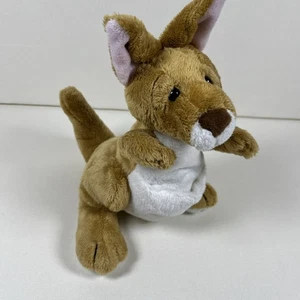 Ganz Webkinz Kangaroo Brown 9” Soft Plush Stuffed Animal Toy HM180 CLEAN - Picture 1 of 6