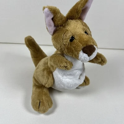 Ganz Webkinz Kangaroo Brown 9” Soft Plush Stuffed Animal Toy HM180 CLEAN - Image 1 of 4