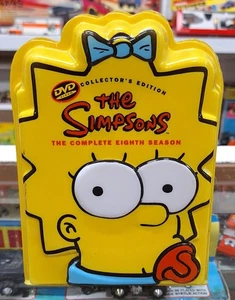 ๐ The Simpsons Complete 8th Season Collectors Limited Edition Maggie Head Box - Picture 1 of 8