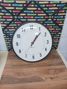 Simplex Synchronous School Clock Vintage Modern Industrial Wall Decor#0922 KD - Picture 1 of 12
