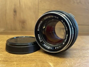*Exc+5* Olympus OM System G.Zuiko Auto S 50mm F/1.4 Standard Lens From Japan - Picture 1 of 12