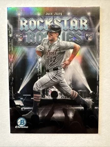 2025 Bowman Rockstar Rookies - #RR-5 Jace Jung Tigers RC - Bild 1 von 2