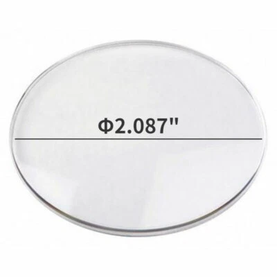 Tapa de cubierta curva transparente de 2,087" de diámetro para indicador de dial medidor de espesor Foto 1 de 3