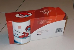 Set 2 TAZZE OLIMPIADI TORINO 2006 Mascotte Neve e Gliz Mascot Olympic Hockey 2 - Picture 1 of 2