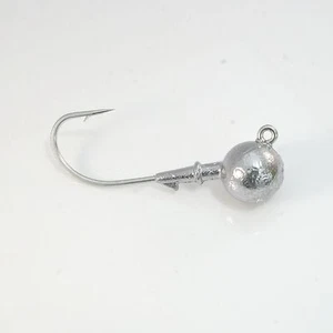 Round Head Fishing Jigs Eagle Claw Saltwater Hooks Fresh or Salt Water 10 pack - Picture 1 of 1