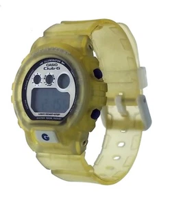 NUEVO Reloj De Colección Casio Club G GXS690 Baby G Shock 100M Agua R Resina Blanca - Imagen 1 de 3