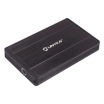 Box Esterno per Hard Disk 2,5" Sata Unyka 57001 UK25201 Usb 2.0  Mini-USB B - Immagine 1 di 3
