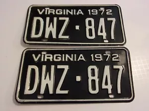 Antique License Plates - Picture 1 of 1