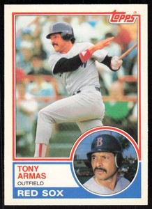 1983 Topps Traded #4T Tony Armas   - FREE SHIPPING