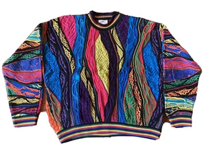 Suéter Tejido Algodón COOGI Talla S Hecho en Australia Multicolor Vintage Nº721 - Imagen 1 de 12
