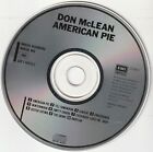 Don McLean – American Pie CD DISC ONLY