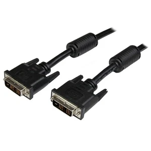 StarTech 10FT Black DVI-D Male to Male Single Link Monitor Video Cable - Afbeelding 1 van 3