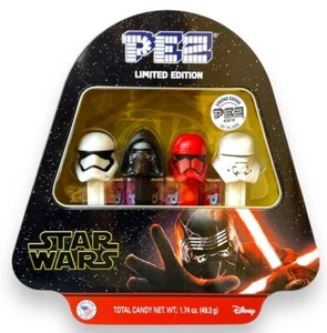 ¡Nuevo!! Star Wars Edición Limitada PEZ Juego de 4 Dispensadores de Caramelos en Lata de Coleccionista - Imagen 1 de 8