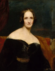 Mary Shelley Portrait Art Print 8"x10" - Imagen 1 de 3