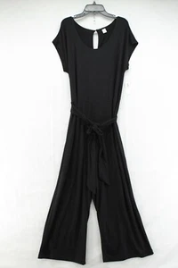 Nuevo con etiquetas Mono Antiguo Azul Marino Para Mujer Mediano Negro Cinturón Mameluco Boho Gótico Minimalista - Imagen 1 de 7